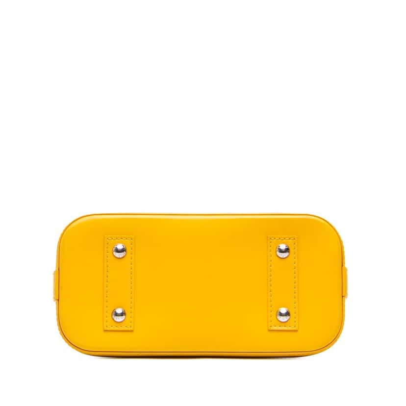 Louis Vuitton Epi Alma BB Yellow Leather Good condition - Inside View
