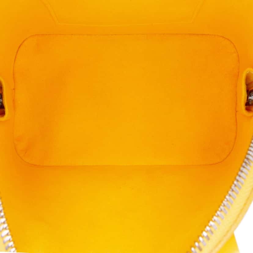 Louis Vuitton Epi Alma BB Yellow Leather Good condition - Model View