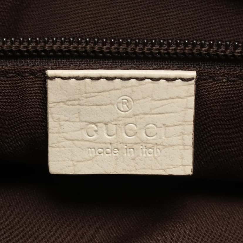Gucci Medium GG Supreme Joy Tote Brown Canvas Good condition - Model View