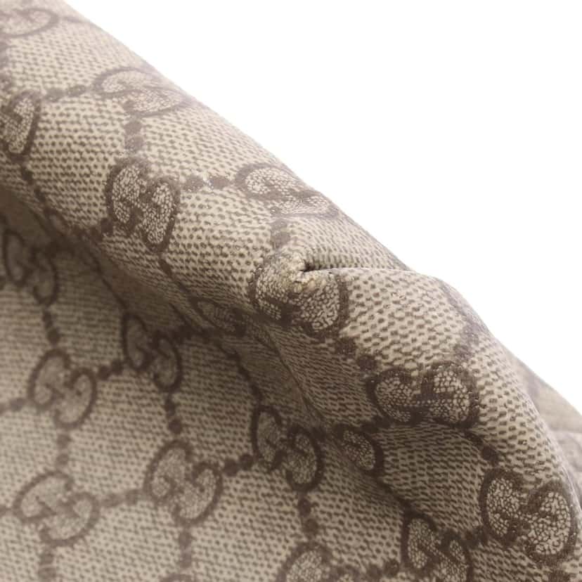 Gucci Medium GG Supreme Joy Tote Brown Canvas Good condition - Box View