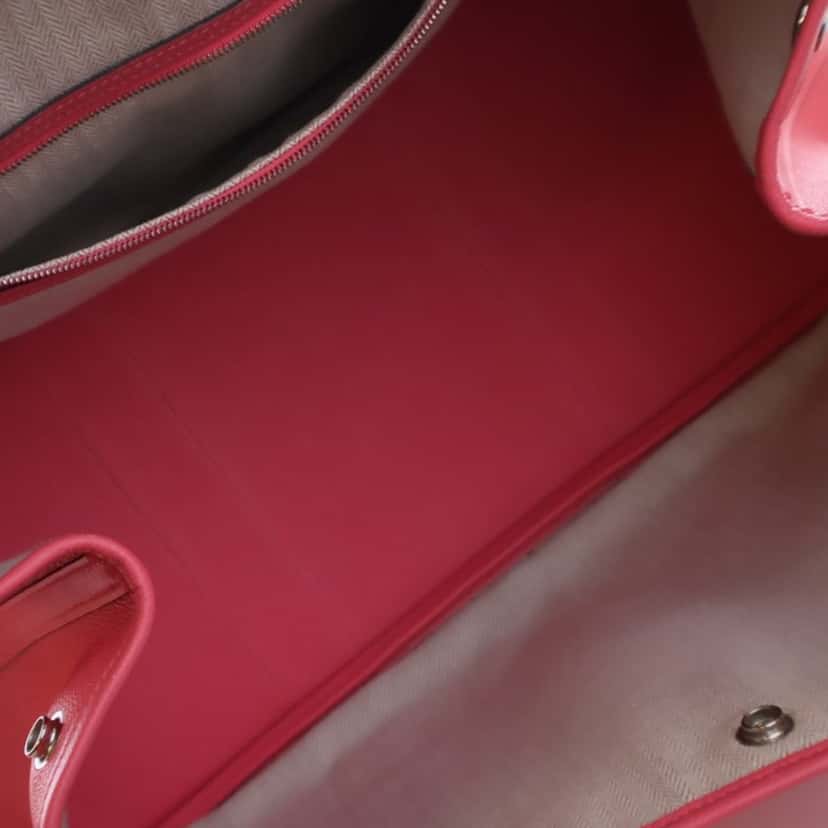 Hermès Epsom Garden Party 36 Pink Leather Good condition - Model View