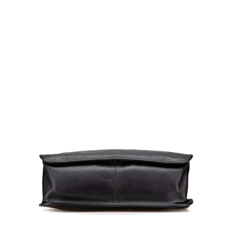 Gucci Medium Leather Horsebit 1955 Tote Black Leather Good condition - Inside View