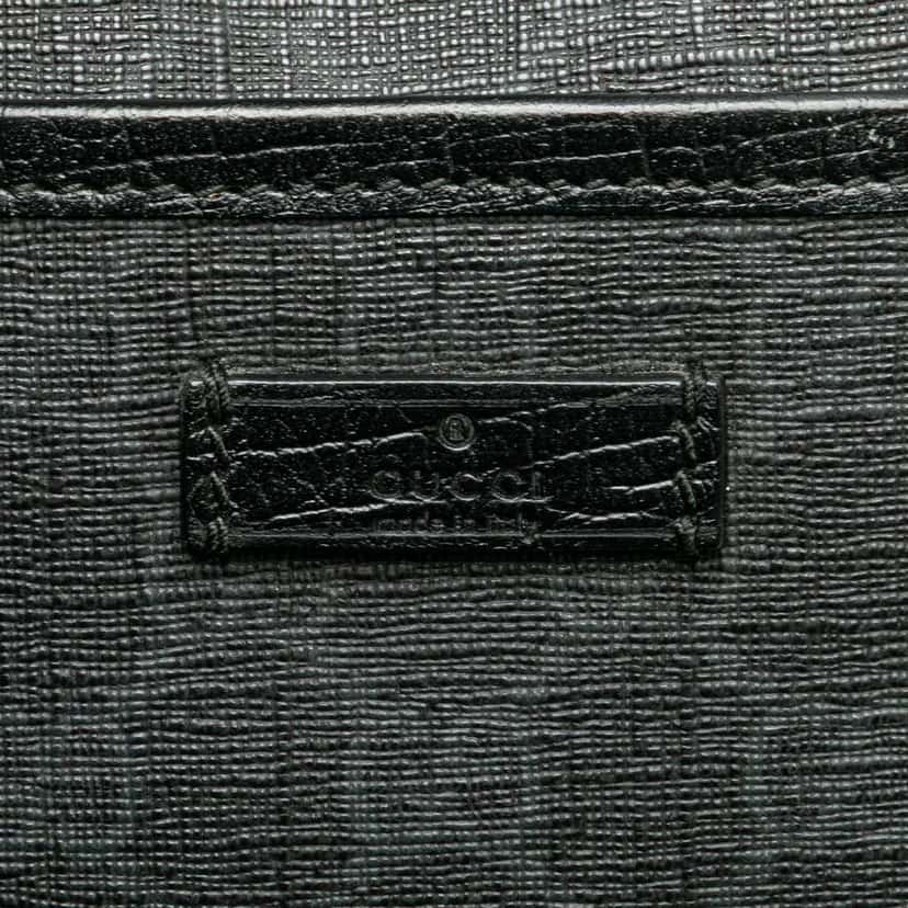 Gucci GG Supreme Crossbody Black Canvas Good condition - Box View