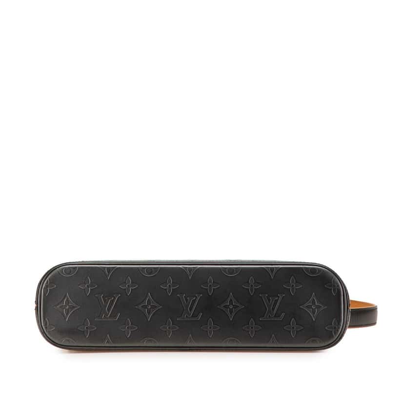 Louis Vuitton Monogram Mat Alston Grey Leather Good condition - Inside View