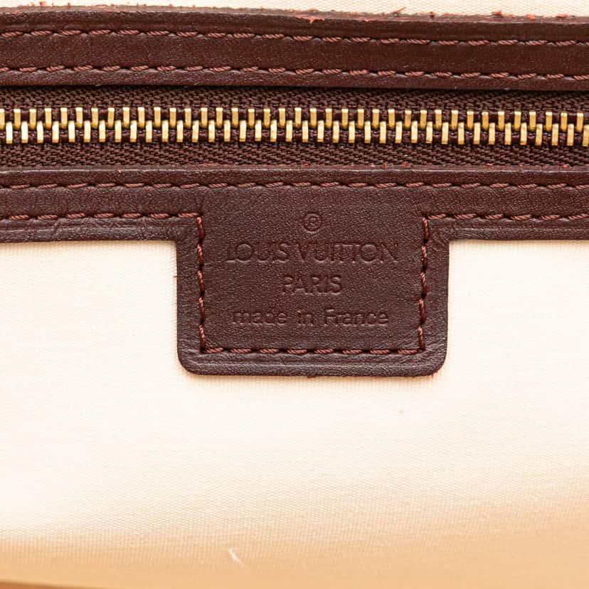 Louis Vuitton Monogram Mini Lin Josephine GM Red Canvas Fair condition - Box View