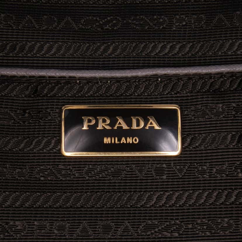 Prada Large Saffiano Lux Galleria Tote Brown Leather Good condition - Box View