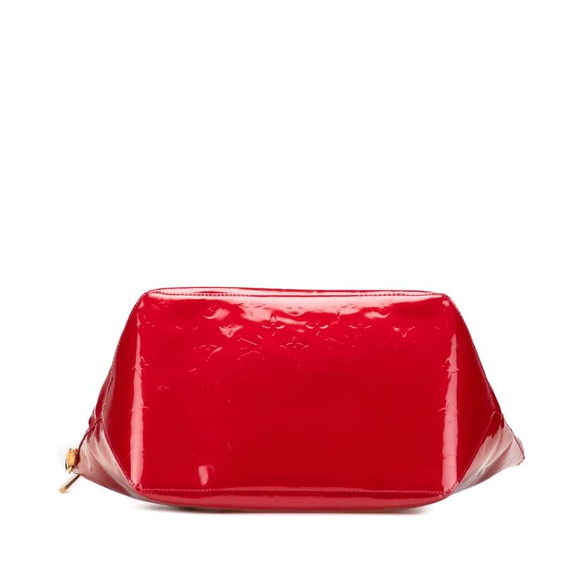 Louis Vuitton Monogram Vernis Bellevue GM Red Leather Good condition - Inside View