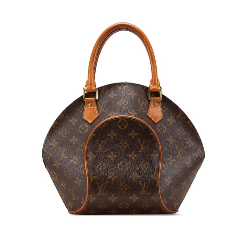 Louis Vuitton Monogram Ellipse PM Brown Canvas Good condition - Front View