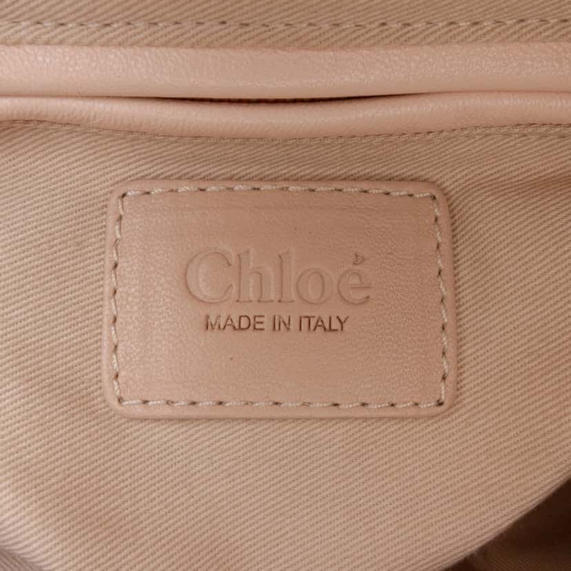 Chloé Medium Studded Leather Paraty Satchel Brown Leather Good condition - Box View