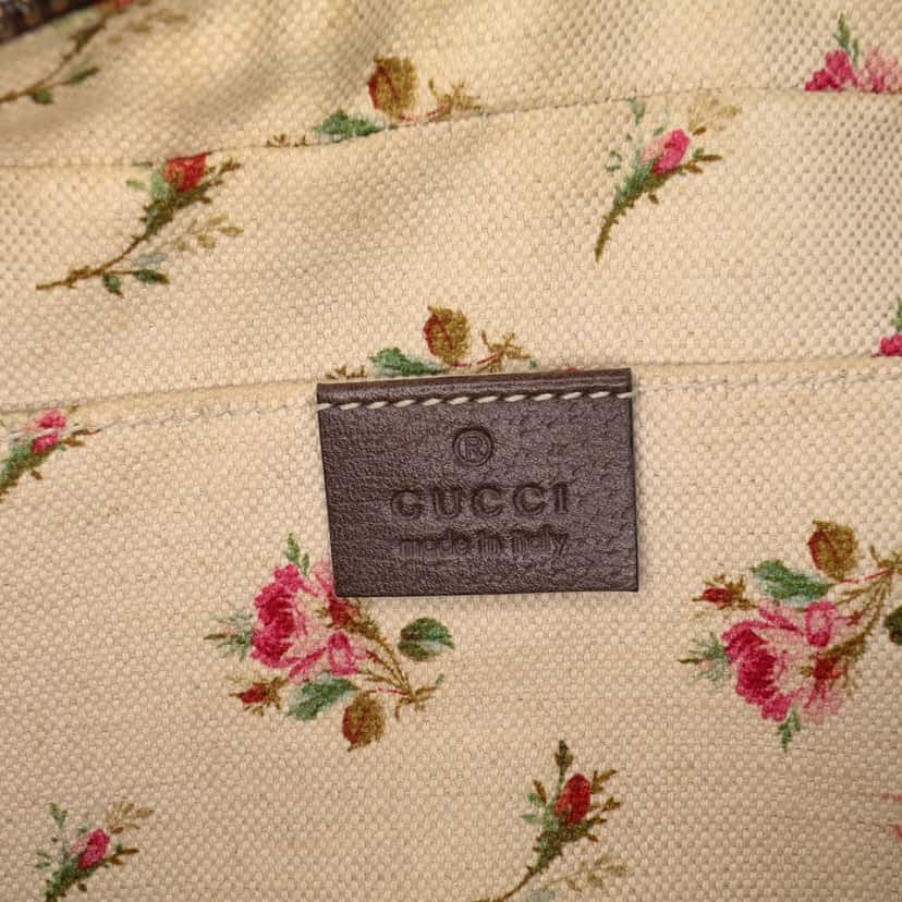 Gucci GG Supreme Web Neo Vintage Crossbody Brown Canvas Good condition - Box View