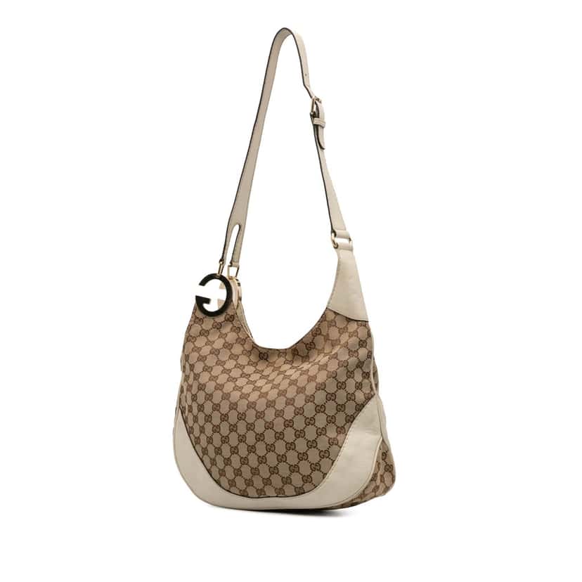 Gucci GG Canvas Charlotte Crossbody Brown Canvas Good condition - Back View