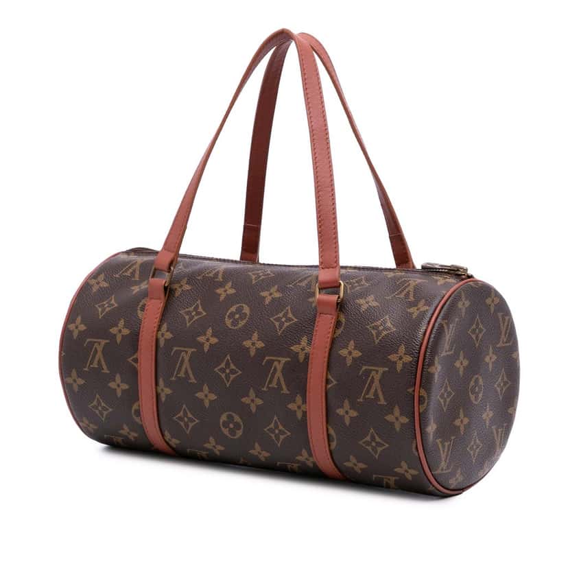 Louis Vuitton Monogram Papillon 30 Brown Canvas Good condition - Back View