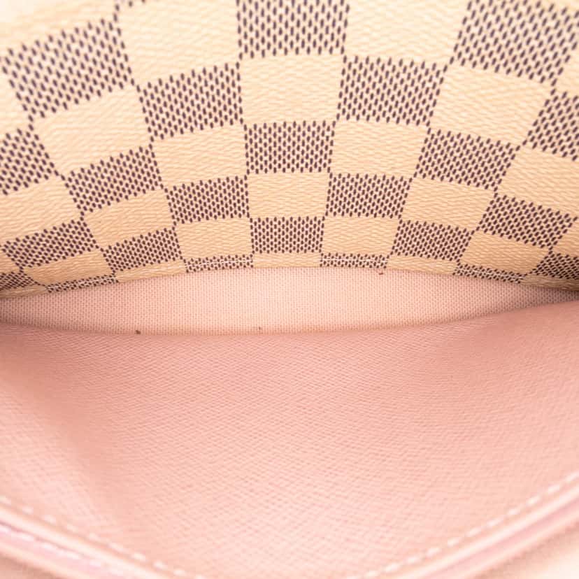 Louis Vuitton Damier Azur Pochette Felicie White Canvas Good condition - Model View