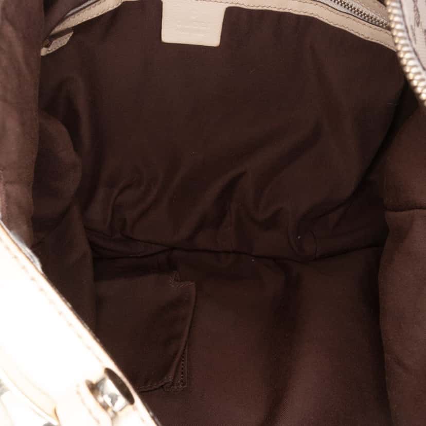 Gucci Medium GG Canvas Pelham Hobo Brown Canvas Good condition - Model View