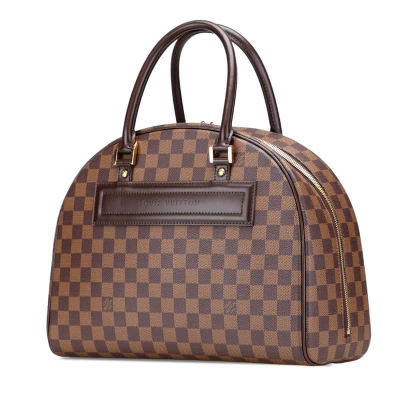 Louis Vuitton Damier Ebene Nolita 24 Heures Brown Canvas Good condition - Back View