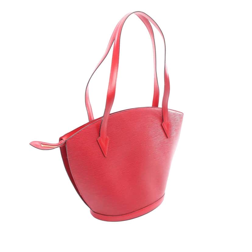 Louis Vuitton Epi Saint Jacques GM Long Strap Red Leather Good condition - Back View
