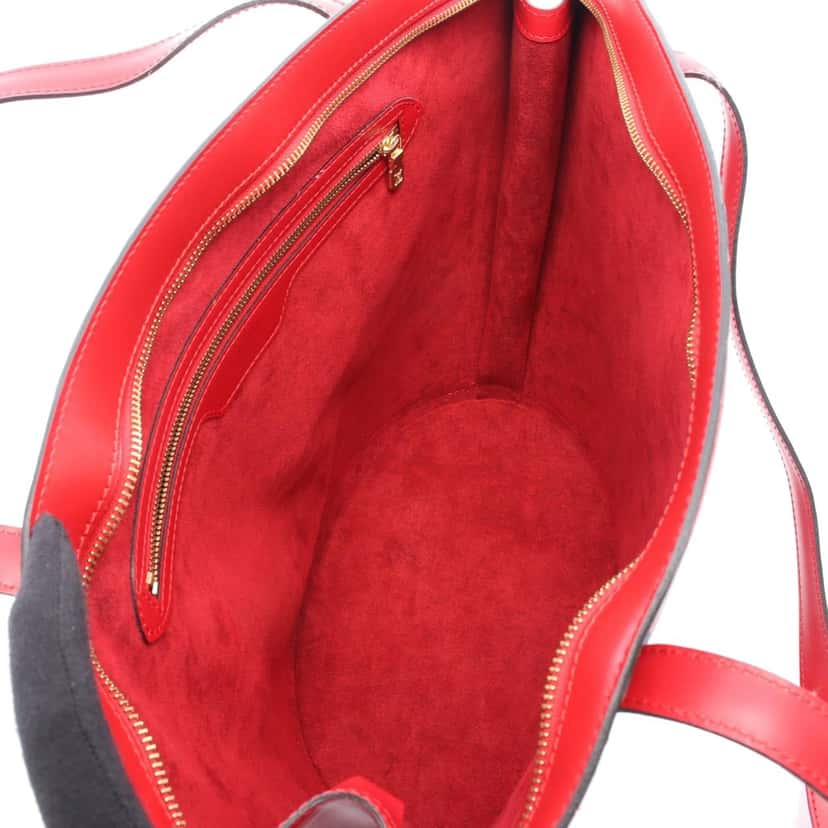 Louis Vuitton Epi Saint Jacques GM Long Strap Red Leather Good condition - Inside View