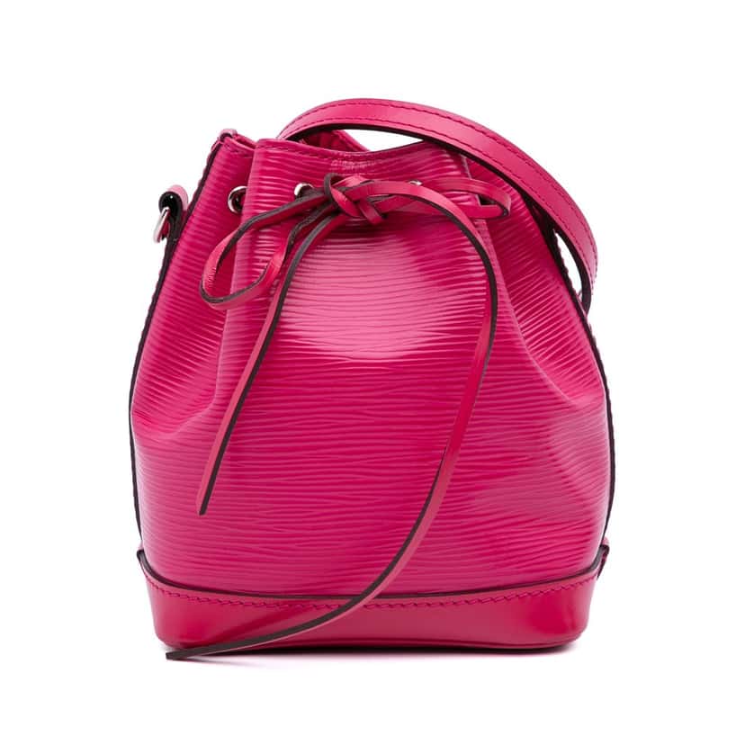 Louis Vuitton Epi Nano Noe Pink Leather Good condition - Front View