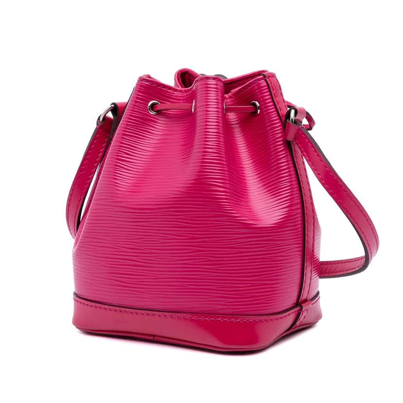 Louis Vuitton Epi Nano Noe Pink Leather Good condition - Back View