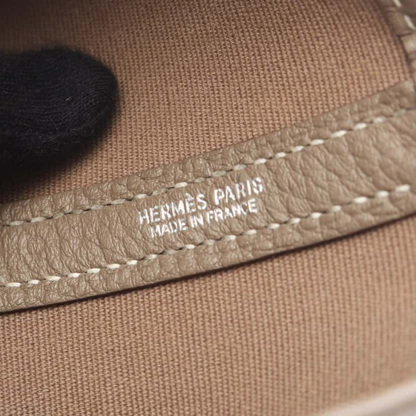 Hermès Toile and Negonda Garden Party 39 Brown Canvas Good condition - Model View