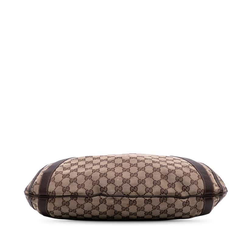 Gucci GG Canvas Abbey D Ring Convertible Satchel Brown Canvas Good condition - Inside View