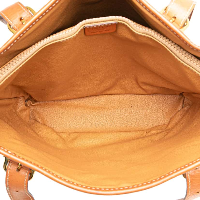 Celine Macadam Coated Canvas Tote Brown Canvas Good condition - Model View