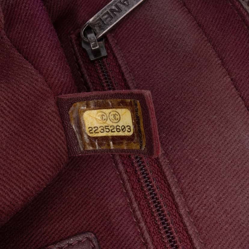 Chanel Quilted Calfskin Day Trip Flap Brown Leather Good condition - Box View