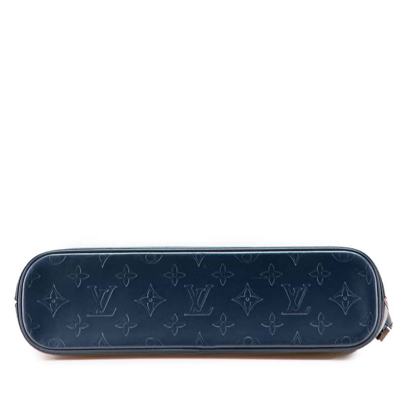 Louis Vuitton Monogram Mat Alston Grey Leather Good condition - Inside View