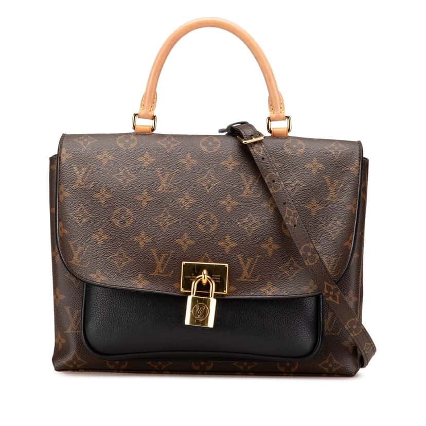 Louis Vuitton Monogram Marignan Brown Canvas Good condition - Front View