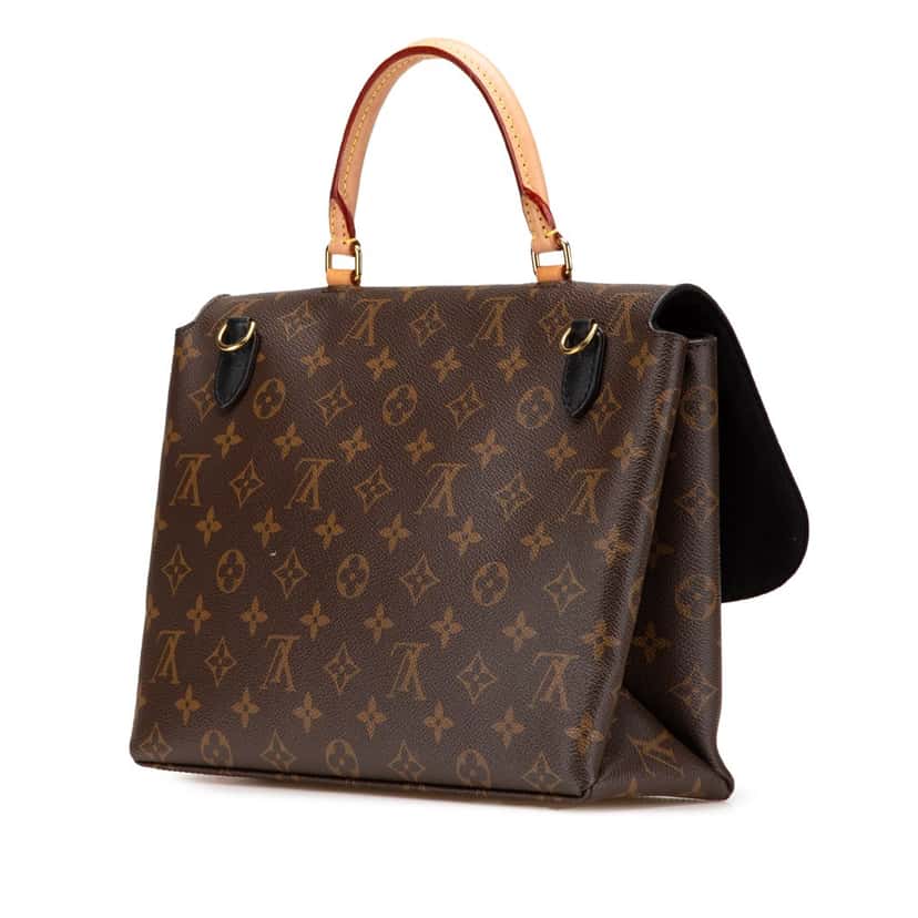 Louis Vuitton Monogram Marignan Brown Canvas Good condition - Back View