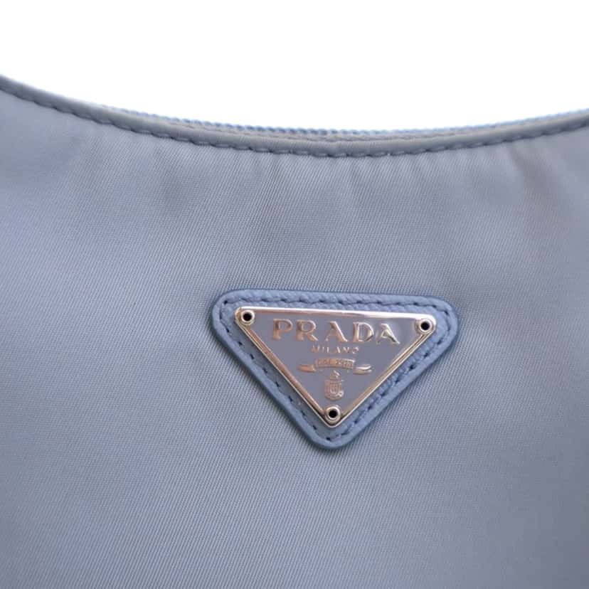 Prada Mini Re Nylon Re Edition 2000 Shoulder Bag Blue Good condition - Box View