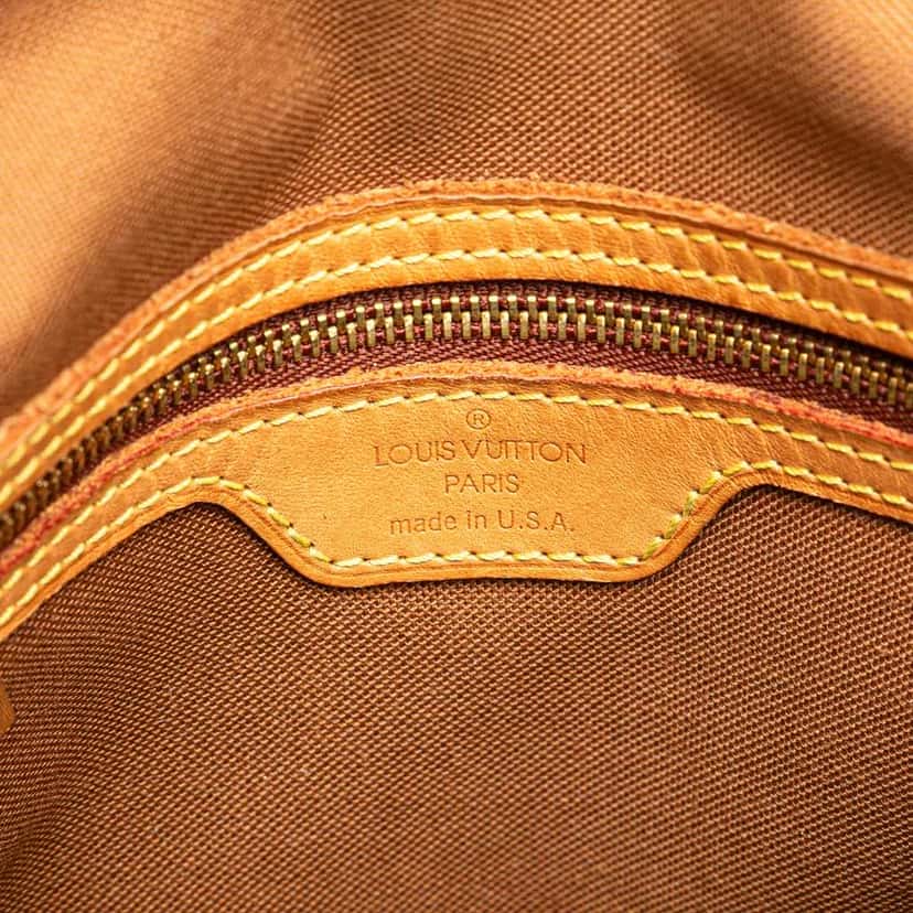 Louis Vuitton Monogram Mini Looping Brown Canvas Good condition - Box View