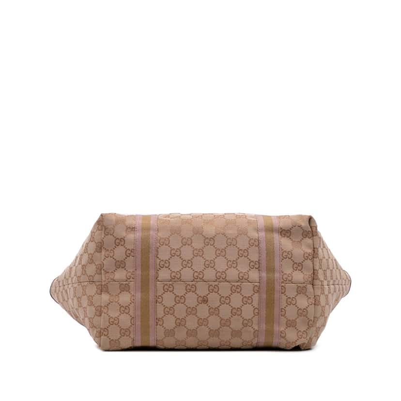 Gucci GG Canvas Jolicoeur Tote Brown Canvas Good condition - Inside View