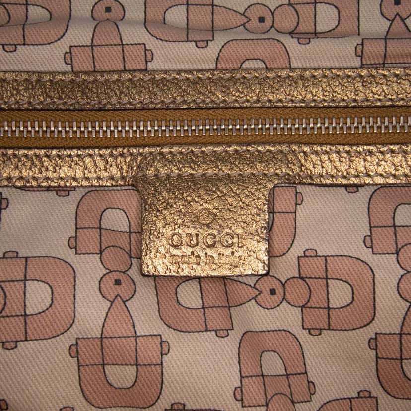 Gucci GG Canvas Jolicoeur Tote Brown Canvas Good condition - Box View