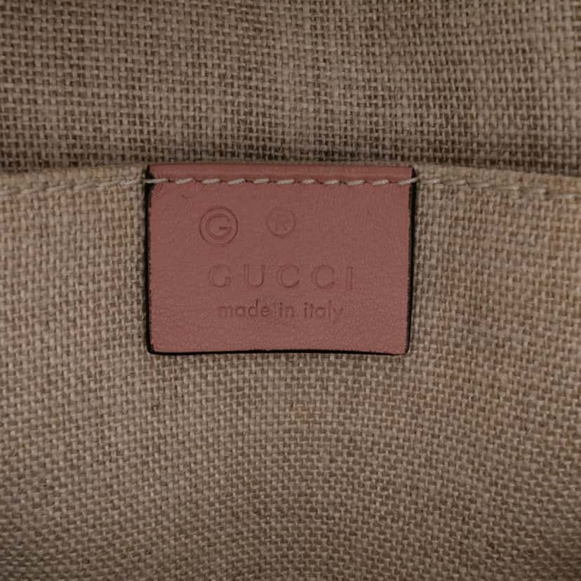 Gucci Mini Microguccissima Dome Satchel Pink Leather Good condition - Box View