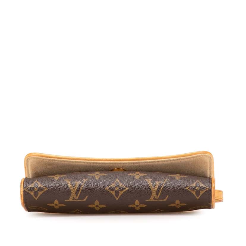 Louis Vuitton Monogram Pochette Twin PM Brown Canvas Good condition - Inside View