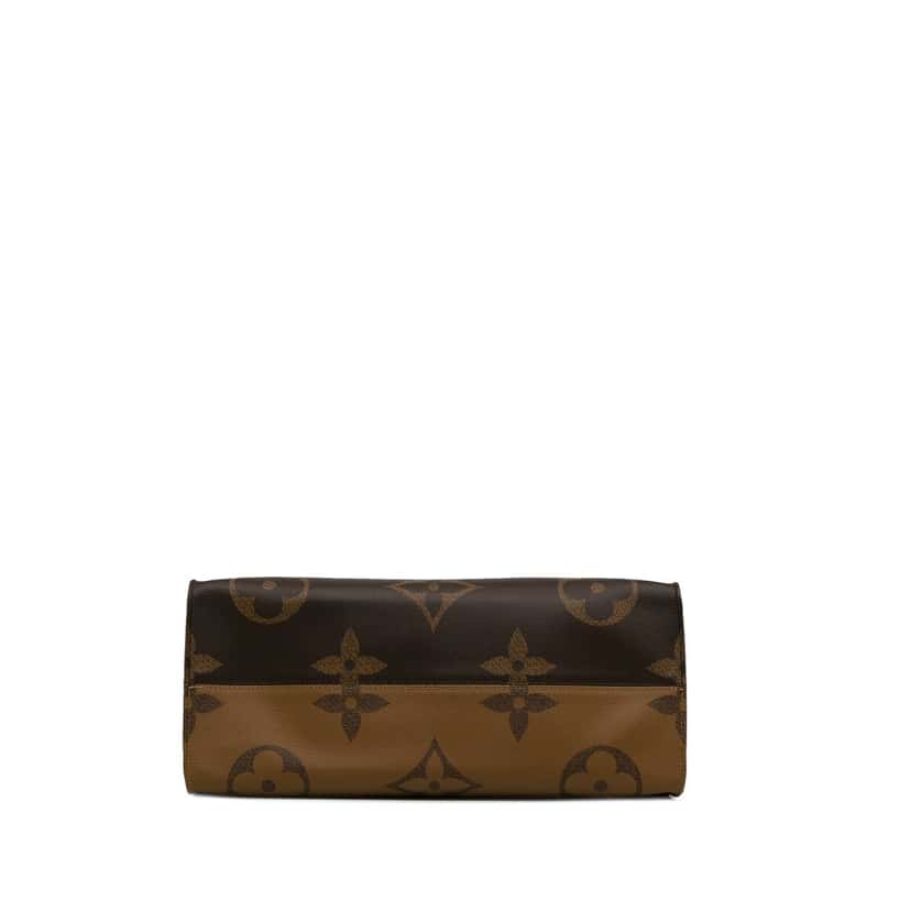 Louis Vuitton Monogram Reverse Giant OnTheGo GM Brown Canvas Good condition - Model View