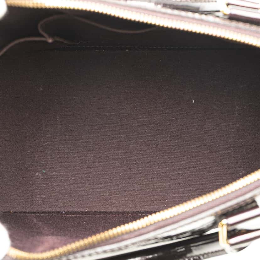 Louis Vuitton Monogram Vernis Alma PM Purple Leather Good condition - Model View
