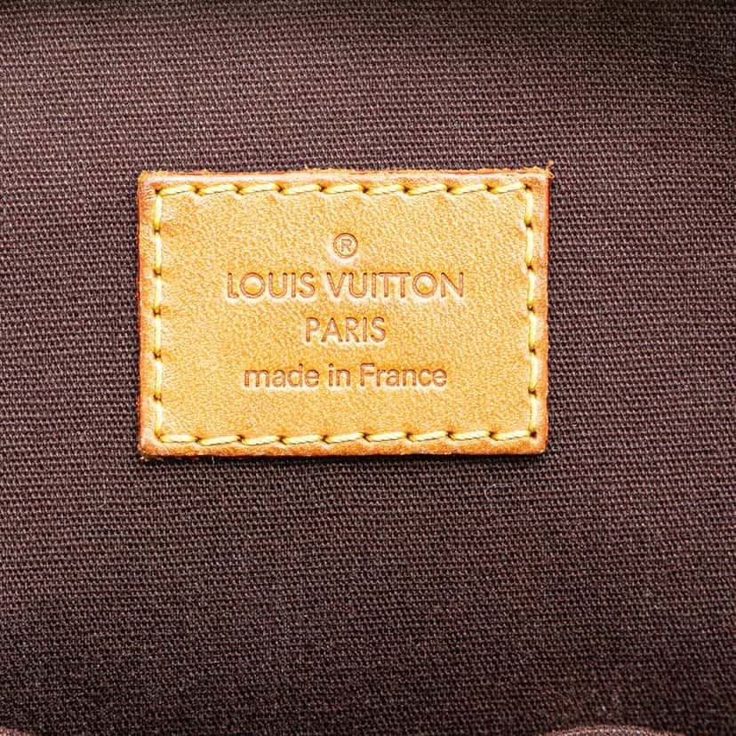 Louis Vuitton Monogram Vernis Alma PM Purple Leather Good condition - Box View