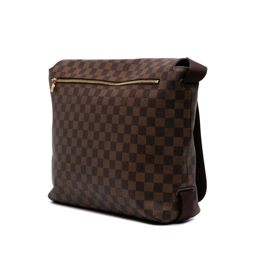 Louis Vuitton Damier Ebene Brooklyn GM Brown Canvas Good condition - Back View