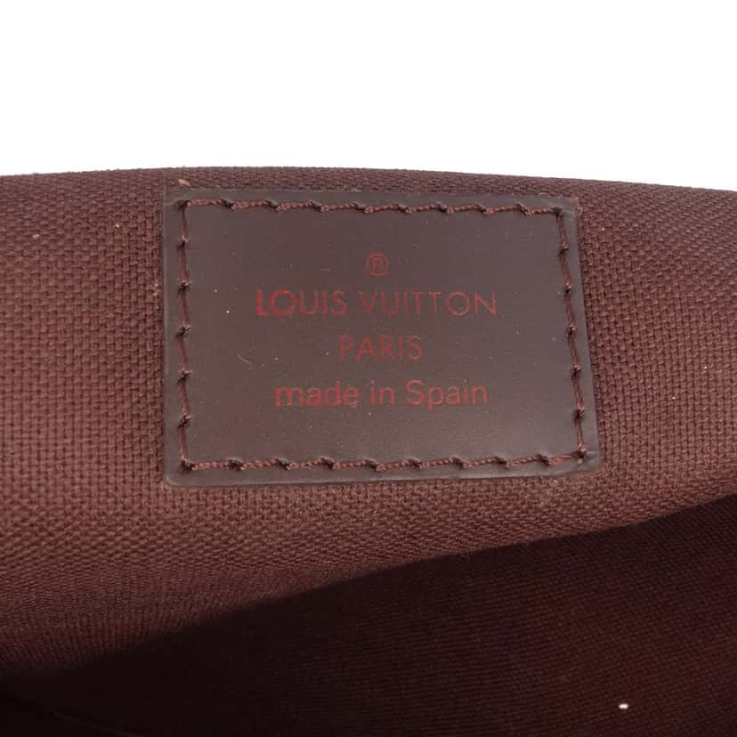 Louis Vuitton Damier Ebene Brooklyn GM Brown Canvas Good condition - Box View