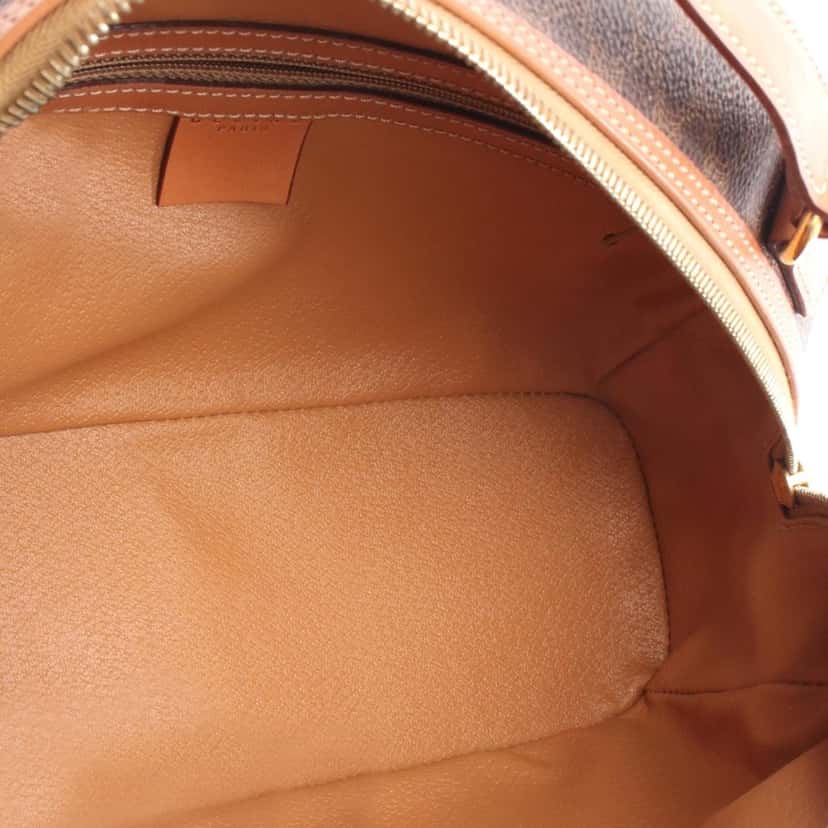 Celine Macadam Coated Canvas Handbag Brown Canvas Good condition - Model View