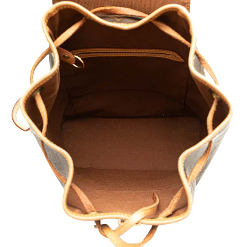 Louis Vuitton Monogram Montsouris MM Brown Canvas Good condition - Model View
