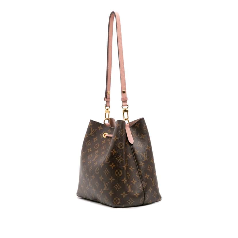 Louis Vuitton Monogram Neonoe MM Brown Canvas Good condition - Back View