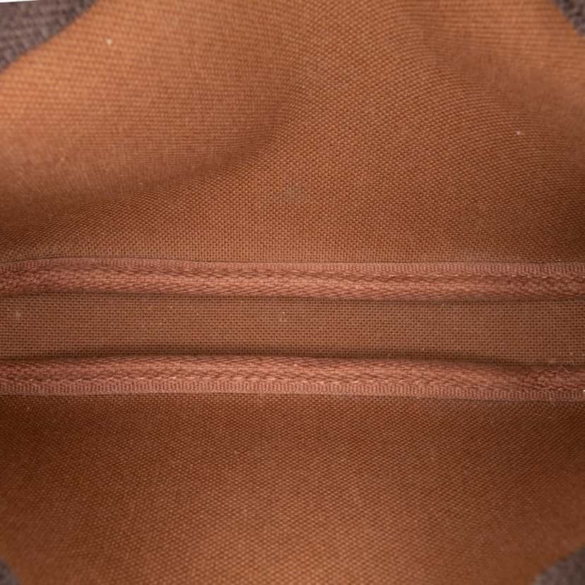 Louis Vuitton Monogram Mini Pochette Accessoires Brown Canvas Good condition - Model View