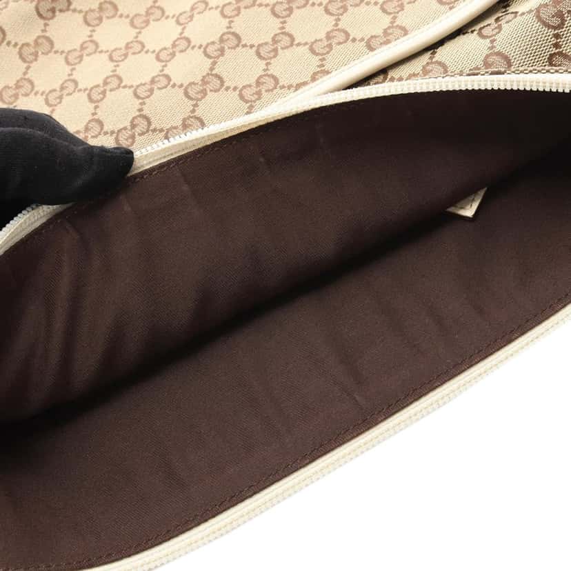 Gucci GG Canvas Crossbody Brown Canvas Good condition - Box View