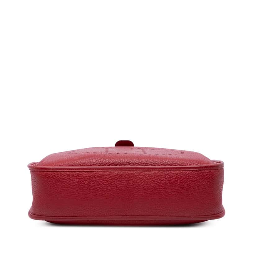 Hermès Togo Evelyne I GM Red Leather Good condition - Inside View