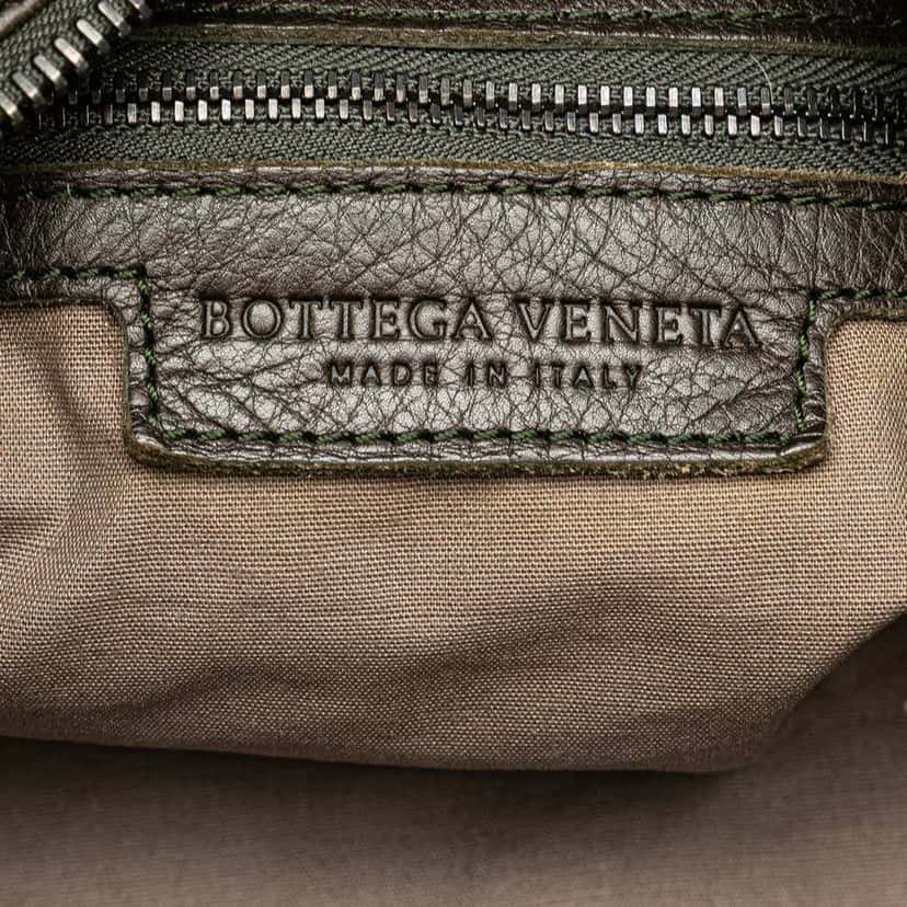 Bottega Veneta Nappa Intrecciato Knot Hobo Brown Leather Good condition - Box View