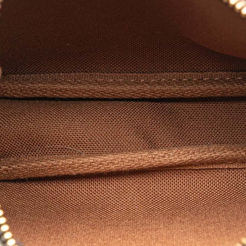 Louis Vuitton Monogram Mini Pochette Accessoires Brown Canvas Good condition - Model View