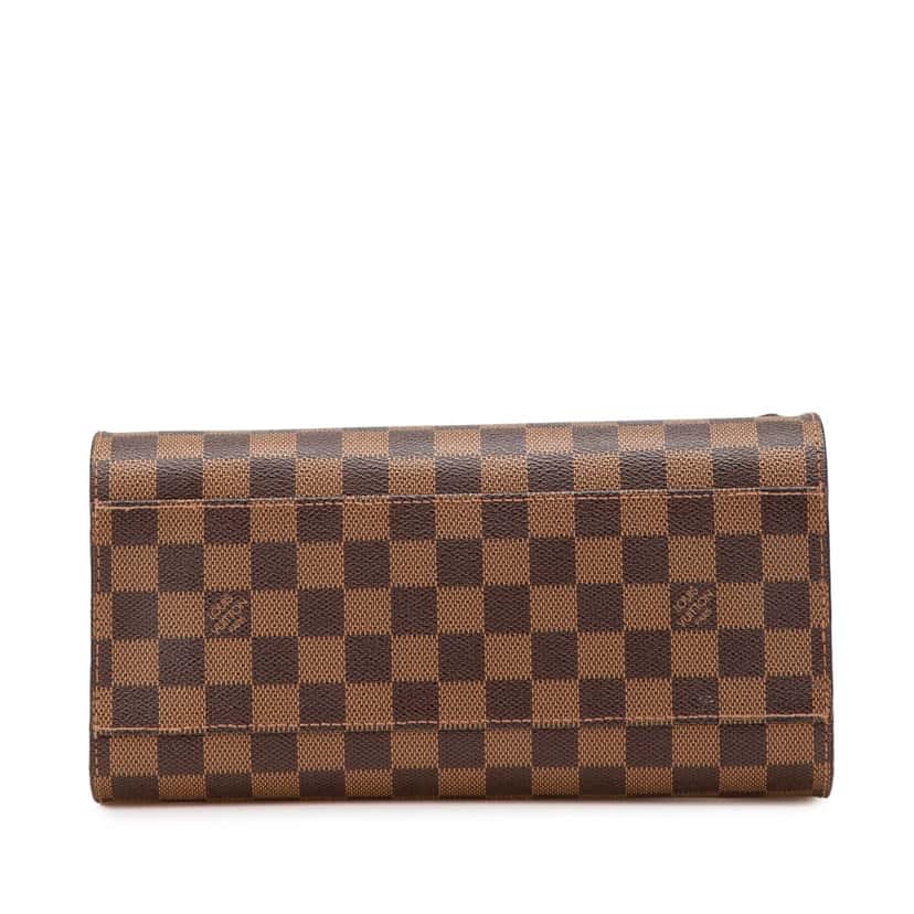 Louis Vuitton Damier Ebene Triana Brown Canvas Good condition - Inside View